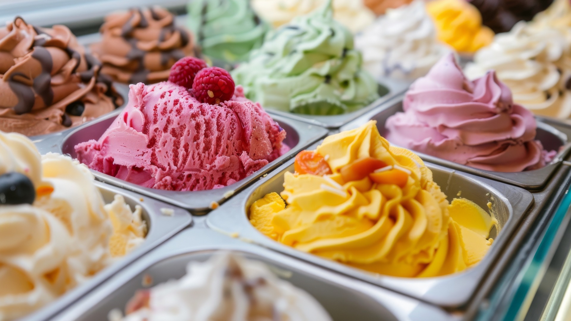 Die Süße genießen: Eine verlockende Auswahl an Eiscreme-Köstlichkeiten